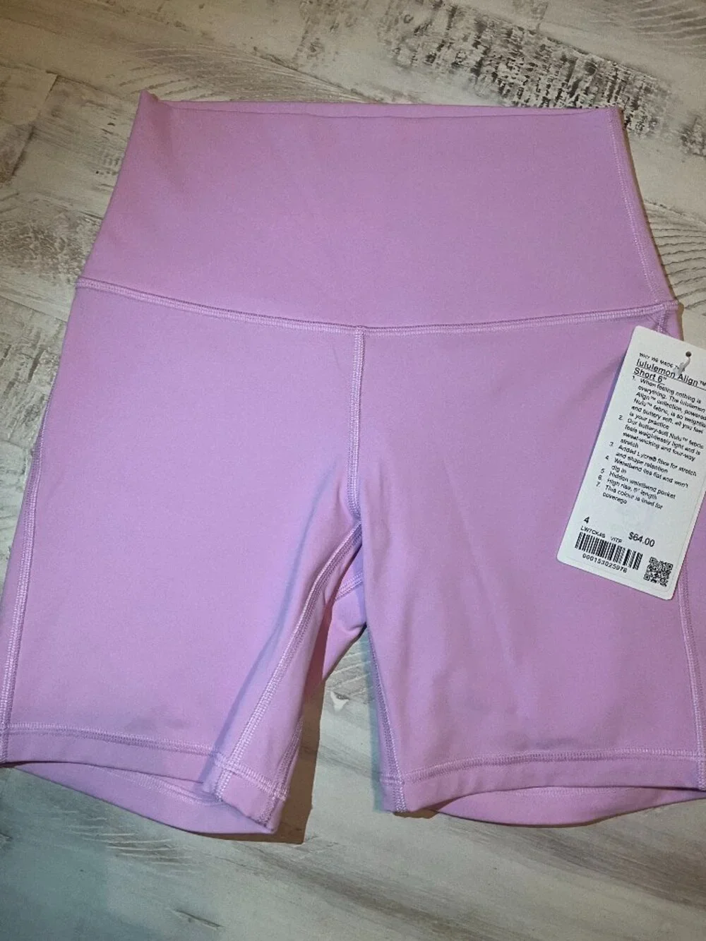 Lululemon Align High Rise Short 6